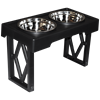 Daro Dog Bowl Stand Raised 2 Bowls