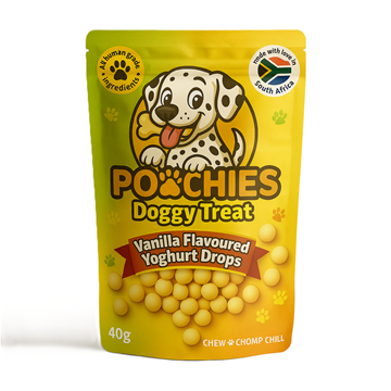 Poochies Yoghurt Drops Vanilla 