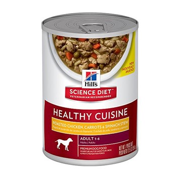 Hills Science Plan Adult Canine Food Can - Chicken, Carrot & Spinach Stew