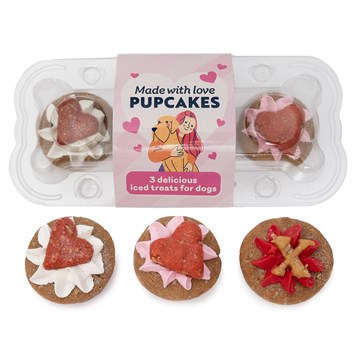 Valentine Pupcakes (3 Pack)