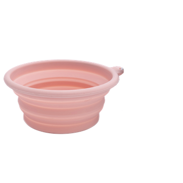 Olly & Max Collapsible Bowl (Pink)