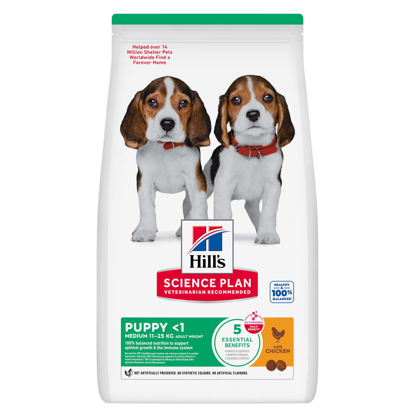 Hill's Science Plan Canine Puppy Medium Breed - Chicken