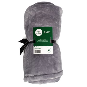 Olly & Max Double Layer Blankie (Slate)