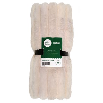 Olly & Max Lux Blankie (Cream)