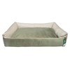 Olly & Max Cosy Crib (Green & Beige)