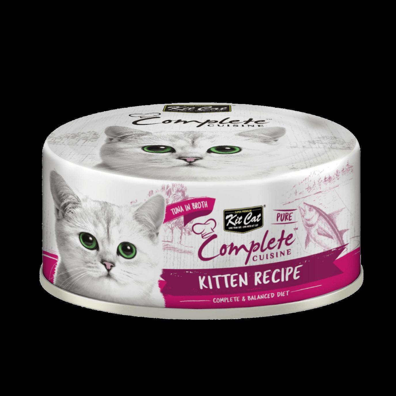 Kit Cat Complete Kitten Tuna 70g 