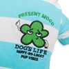 Dog's Life Polo Stripe (Blue & White)