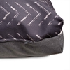 Olly & Max Comfy Cusion Bed (Grey Chevron)
