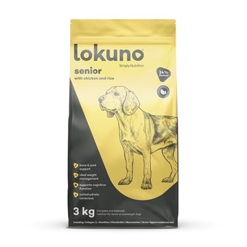 Lokuno Senior Dog Food | Absolute Pets