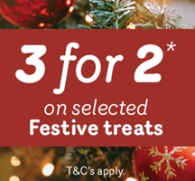 3 For 2 Festive Treats 2025