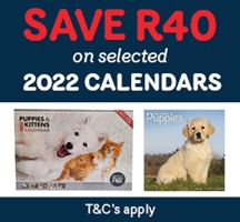Save R40 on Selected 2022 Calendars