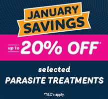 January Savings Parasite Treatment 2026