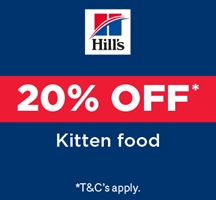 Hill’s Puppy & Kitten promotion Cats