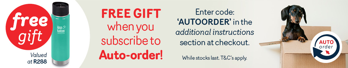 Get a free gift with your first Auto-order.