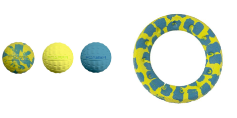 Dog colour vision toys - Foaber