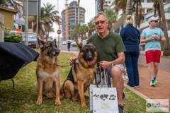 Big dogs at Paws on the Promenade