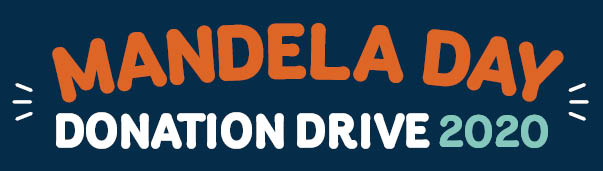 Mandela day donation drive banner